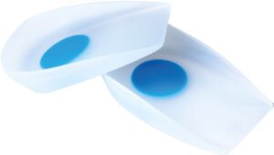 Heel Cups (Silicon with blue dot) - MAG Orthotics